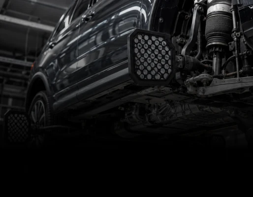 Technician carrying out a Mercedes-Benz service at the Eurotech Automotive workshop in Albion, Brisbane - Australia
