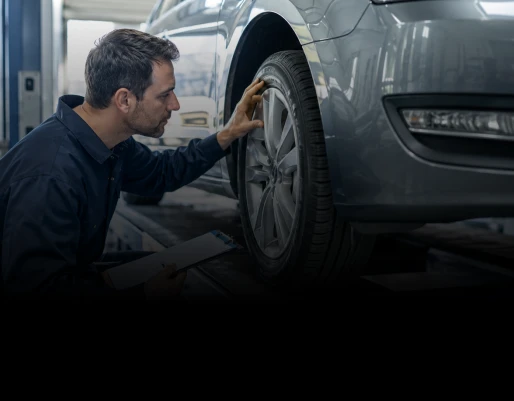 Technician carrying out a Volkswagen service at the Eurotech Automotive workshop in Albion, Brisbane - Australia